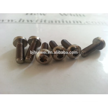 High quatity titanium Hexalobular socket pan head screws